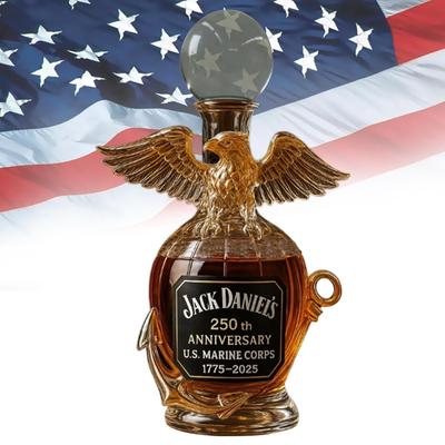 Glass Decanter Eagle Shaped Decanters For Alcohol Animal Statue Commemorative Wine Bottle For Men Women Collectible Cabinet Home