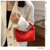 Mini Pu Leather Hobo Top Handle Bag With Zipper Closure Multiple Color Choices For Daily Use Shopping Weekend Trips