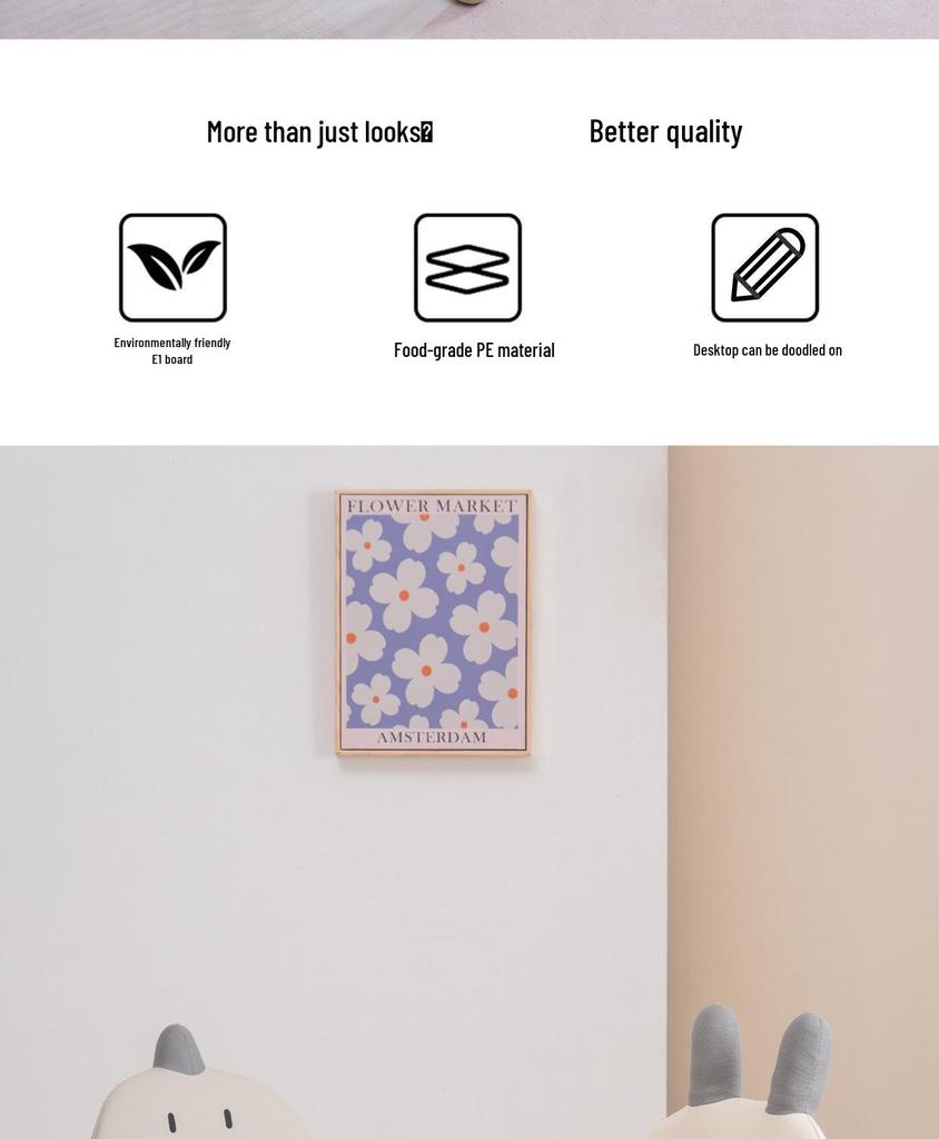 Adjustable Children's Learning Table: Early Education & Reading Desk for Kindergarten