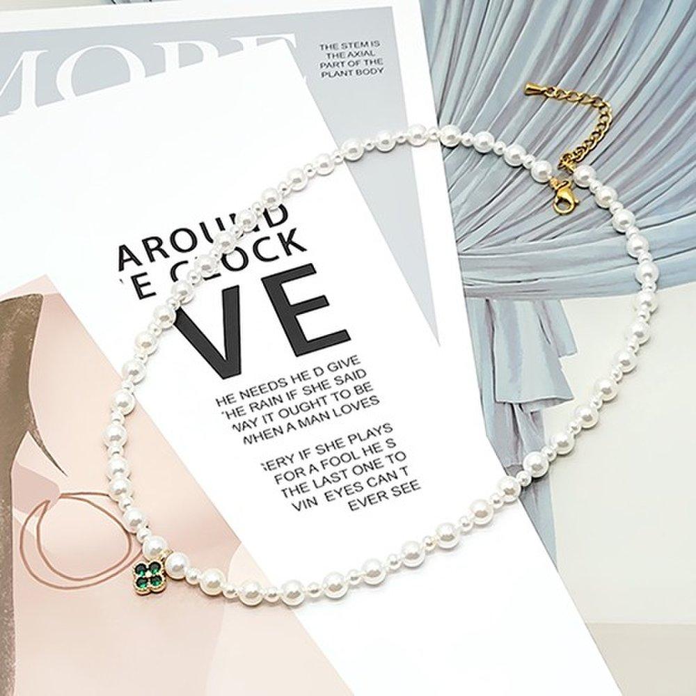 Leila Nuclear Pearl Necklace Nk172