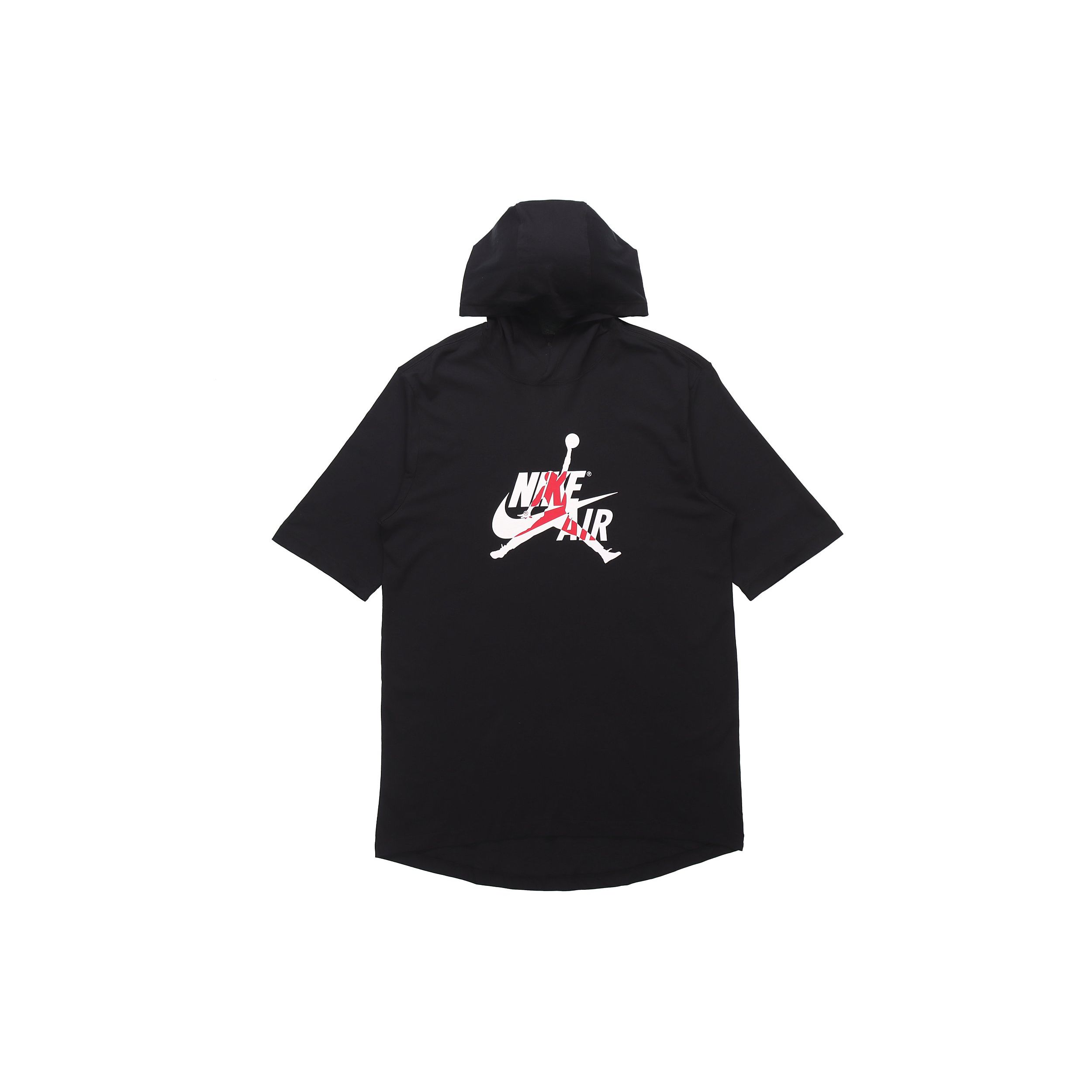 

Мужская футболка Air Jordan Sport с коротким рукавом и капюшоном, черная CJ6603-010