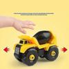 Bjxy Take-apart Construction Vehicles Excavators Truck Toy Diy Building Educational Gift Toys For Boys Girls