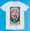 Tarot Card Avatar The Lovers Oma Shu Chong Retro Funny Art Drawing Gamer Cartoon Anime Cult Meme Music Movie Gift Tee T-Shirt K1167