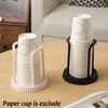 Plastic Paper Cup Holder Multifunctional Desktop Cup Storage Rack Kitchen Coffee Milk Tea Cup Holder Disposables Cups Picker