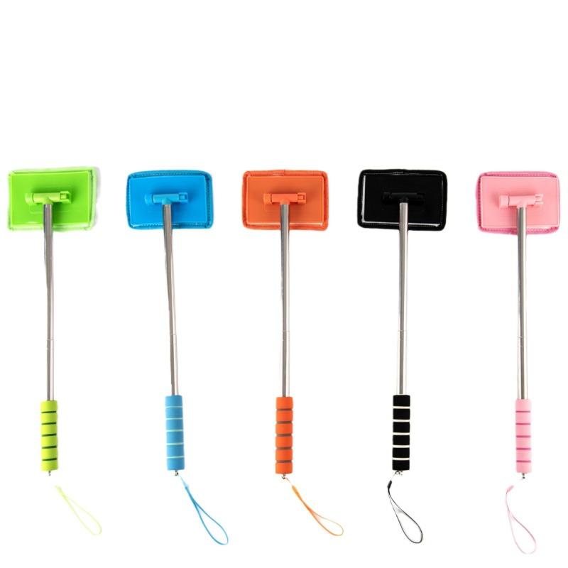 Stainless Steel Car Front Windshield Defogging Brush Telescopic Long Handle Car Household Glass Clean Brushes Dust Remover Tool