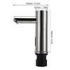 Touchless Faucet Automatic Sensor Faucet G1/2 Male Thread Battery Powered Automatic Motion Sensor Faucet with Filter