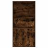 Bookshelf Smoked Oak 60 x 24 x 120 cm Wood Based Material