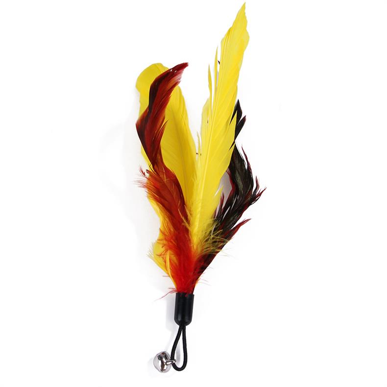 Set of 11 Spare Feather Heads for Cat Toy, for Retractable Stick, Cat Products