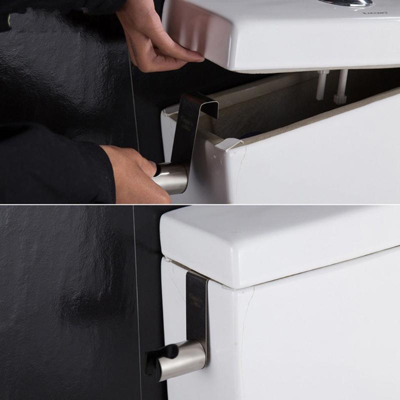 Free Nail Bidet Hook Holder Stainless Steel Hanger ABS Brushed Socket Wall Shower for Head Holder Sprayer 1 Pack