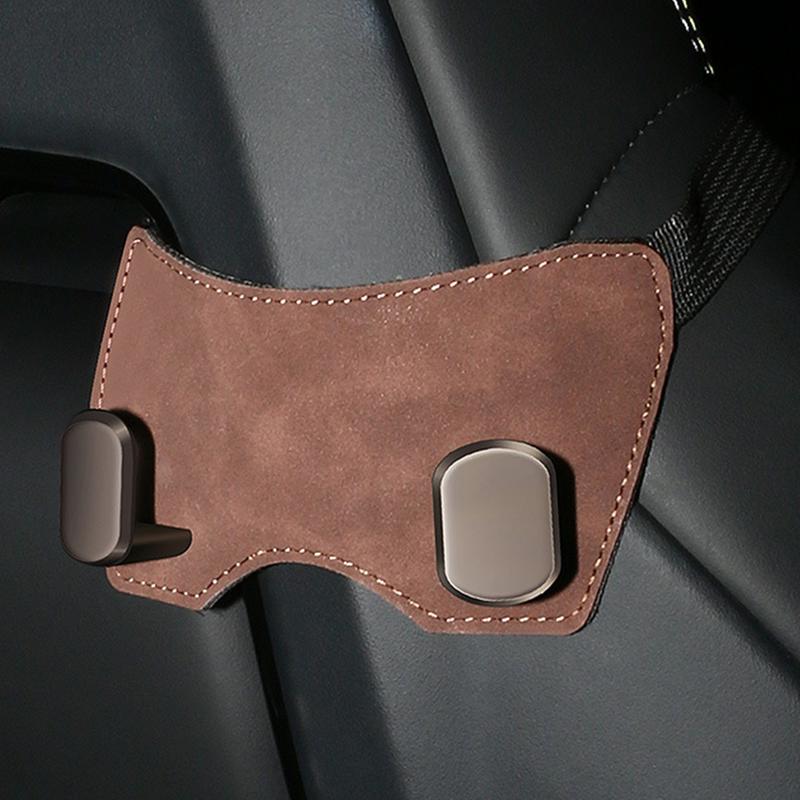 Car Back Seat Headrest Hooks Multi-purpose Handbag Purse Storage Rack Clip Auto Parts Automotive Seat Back Organizers For Car