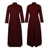 Medieval Priest Cosplay Costume For Men With Fourcolor Design For Halloween Party