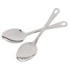 1Pc Stainless Steel Strainer Spoon Kitchen Colander Spoon Filter Strainer Food Scoop Perforated Skimmer Colander