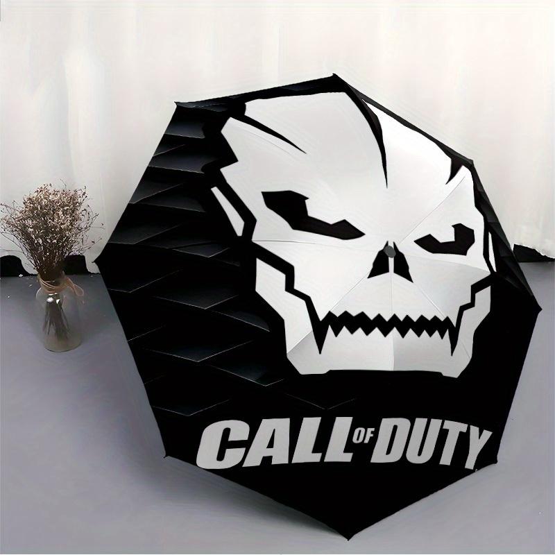 1pc Call of Duty Windproof Automatic Umbrella, Lightweight for Women/Men, Perfect Christmas Gift A0811208