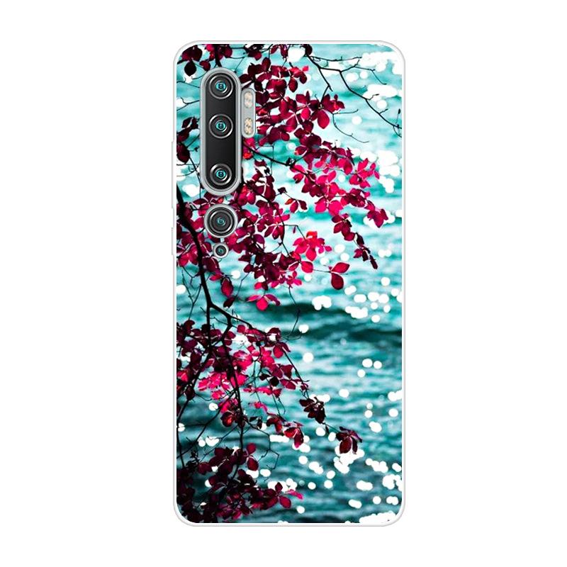 For Xiaomi Mi Note 10 Case Soft Silicone Back Cover Phone Case on For Xiaomi Redmi Note 10 Pro Coque For Xiomi Mi Note10 Pro