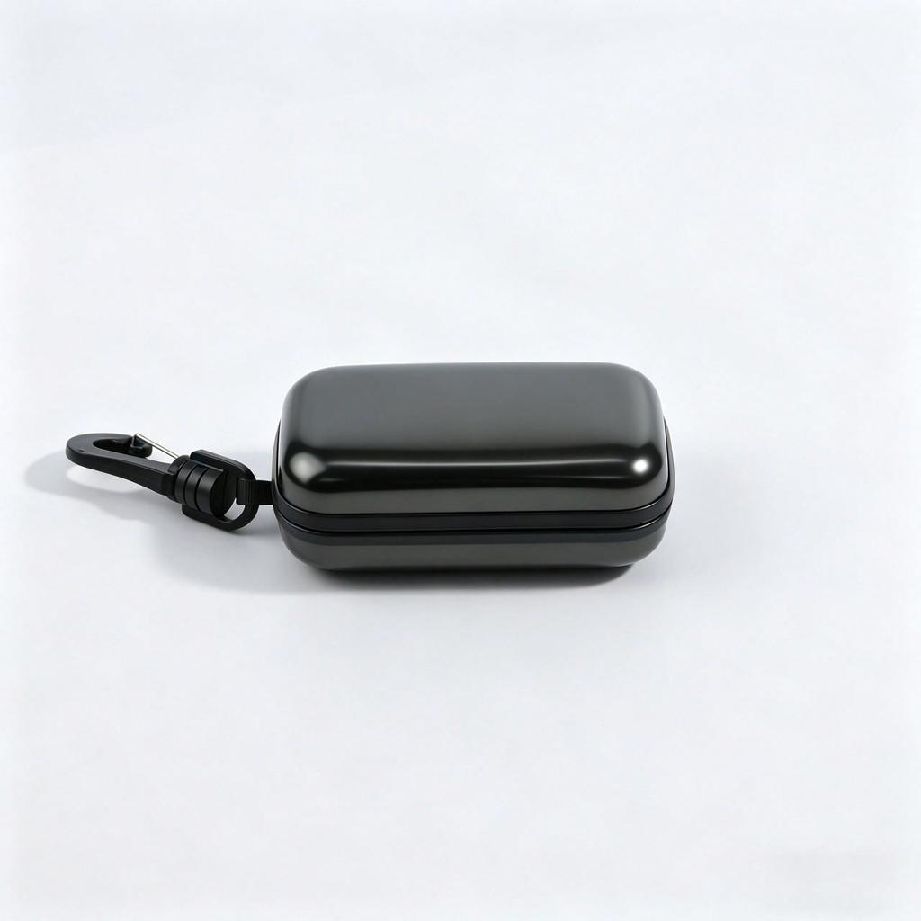 Folding Reading Glasses Glasses Case Men's Portable Pressure-resistant Hookable Glasses Storage Box