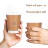 Deli DP752 Double-Layer Paper Cups
