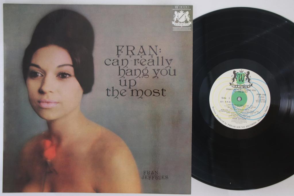 LP Record FRAN JEFFRIES - Fran Can Really Hang You Up The Mos FSR706 FRESH SOUND Spain Jazz Used