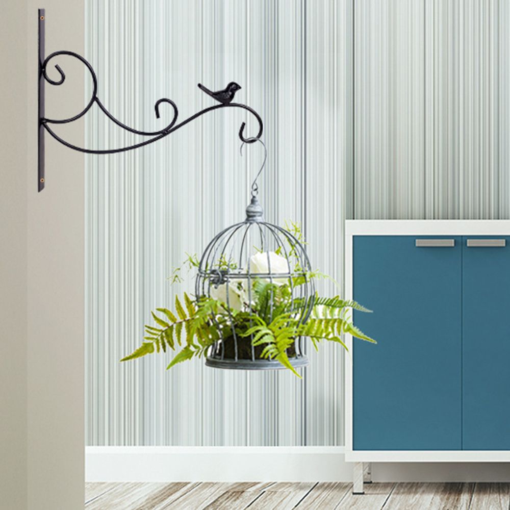 

Стойка Винтаж настенный крючок металлический кронштейн для растений кронштейн для корзины для цветов садовые крючки для цветов