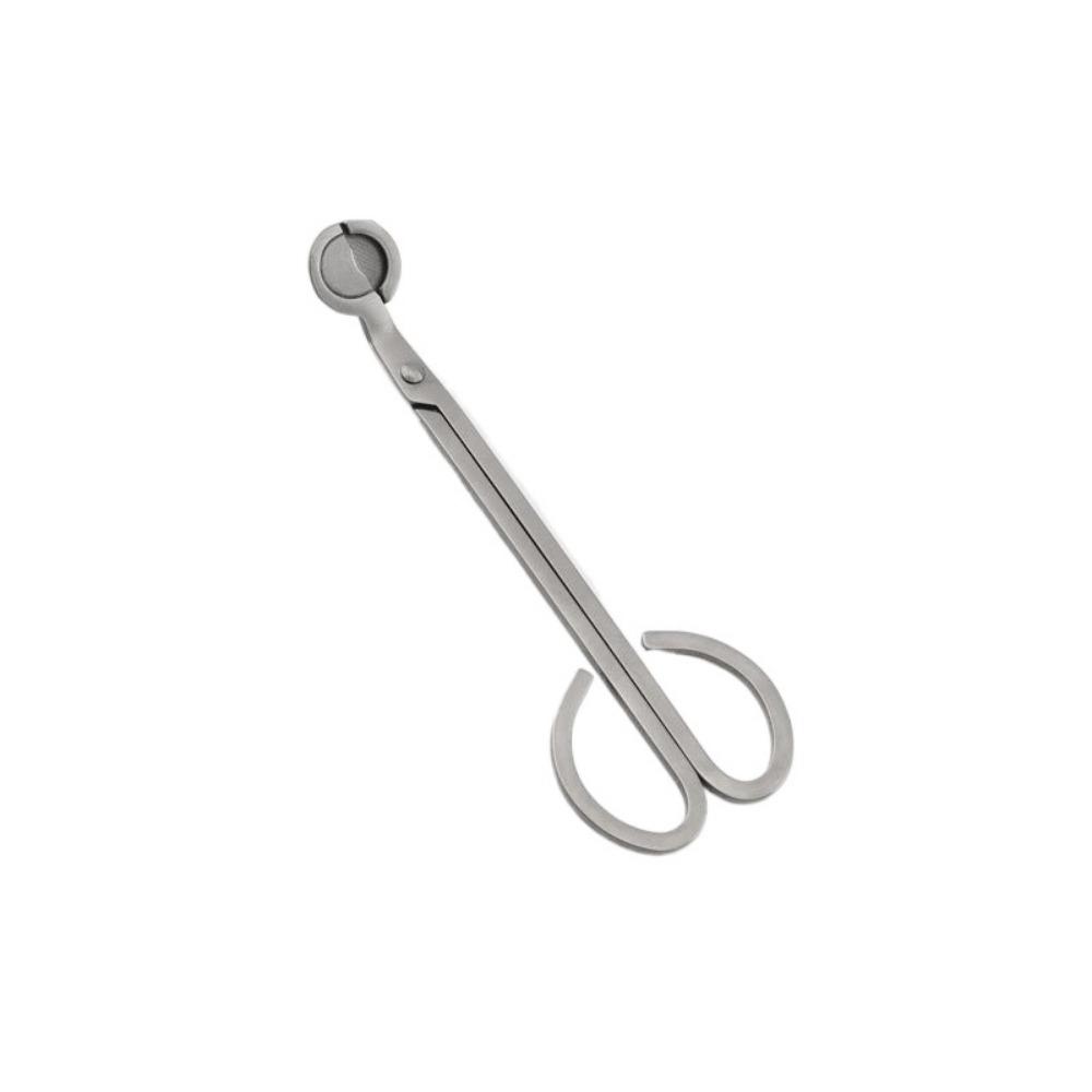 Stable Candle Wick Trimmer Multi-color Straight Handle Round Head Candle Trimmer Stainless Steel Candle Accessories Candle Tools