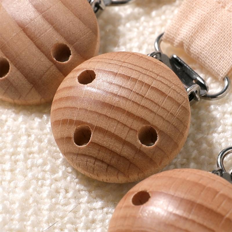 4Pcs Pacifier Clip Chain for Baby Infants Soothing Toy Lanyard Strap Dummy Holder Rope Prevent Loss and Contamination