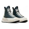 Converse Run Star Legacy Kůže Pohodlné Vysoké Ležérní Boty Unisex Tenisky Zelené A07940C