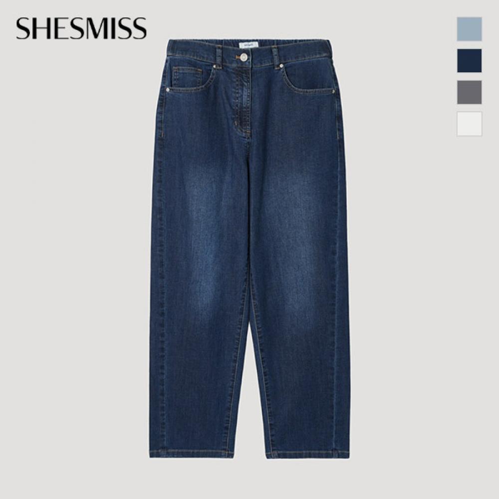 [She S miSS] Back Banding Wide Baggy Denim pantS SSmSlp22060