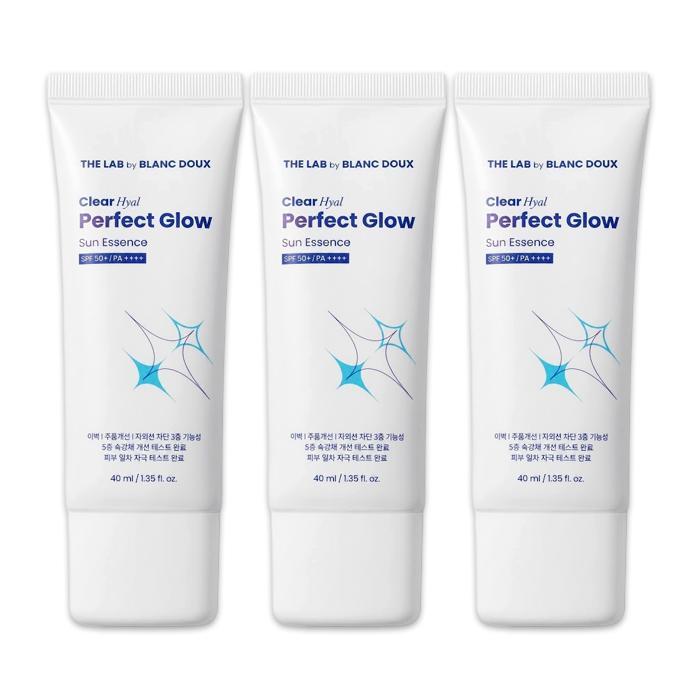THE LAB by BLANC DOUX Clear Hyal Perfect Glow Sun Essence 40ml (3 Options) - DAISO