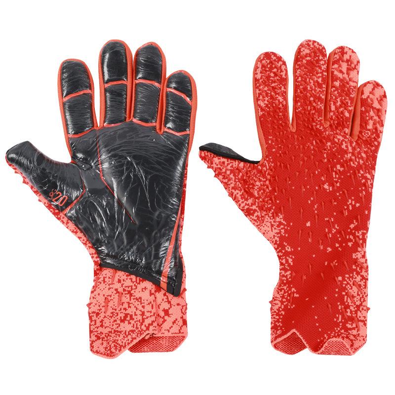 Football Professional Adult and Childrens Latex Finger ProtectionWear-resistant and Thickened Goalkeeper GlovesGoalkeeper Gloves