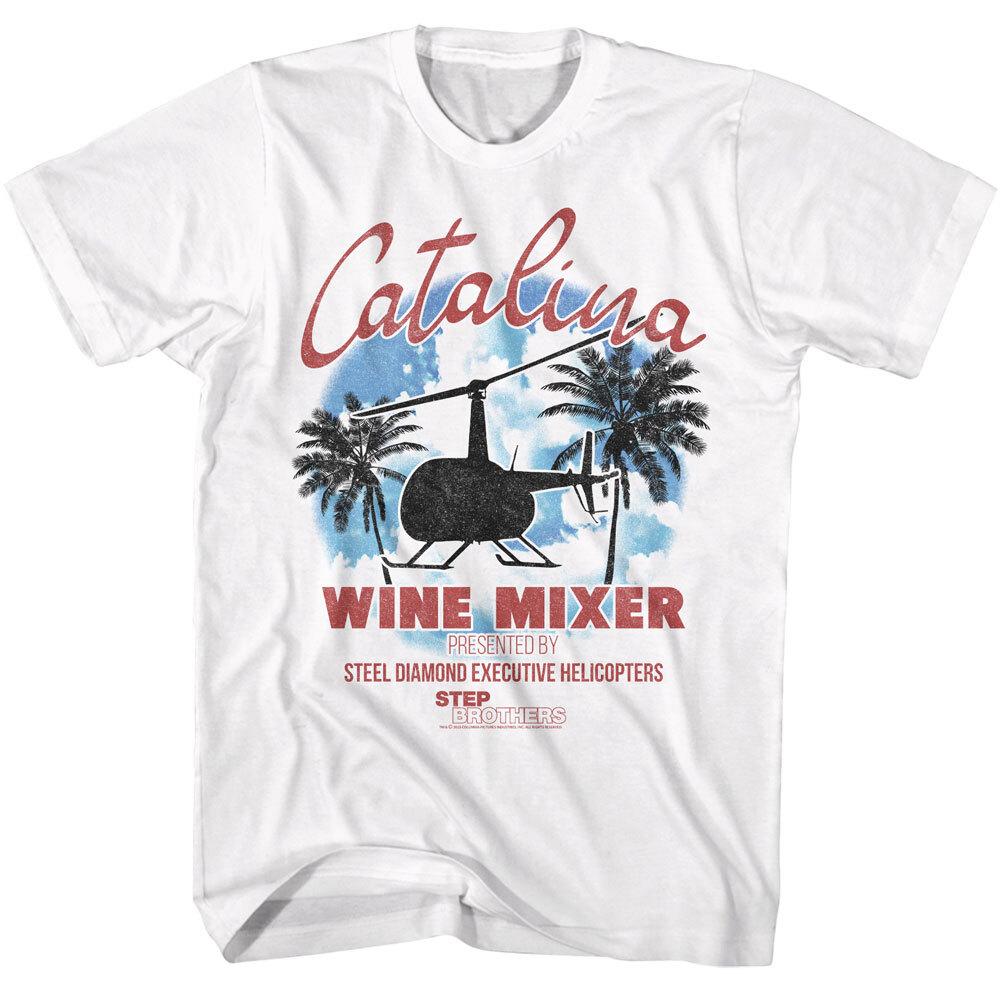 Step Brothers Movie Catalina Wine Mixer Presented By Steel Diamond Men T Shirt XXL