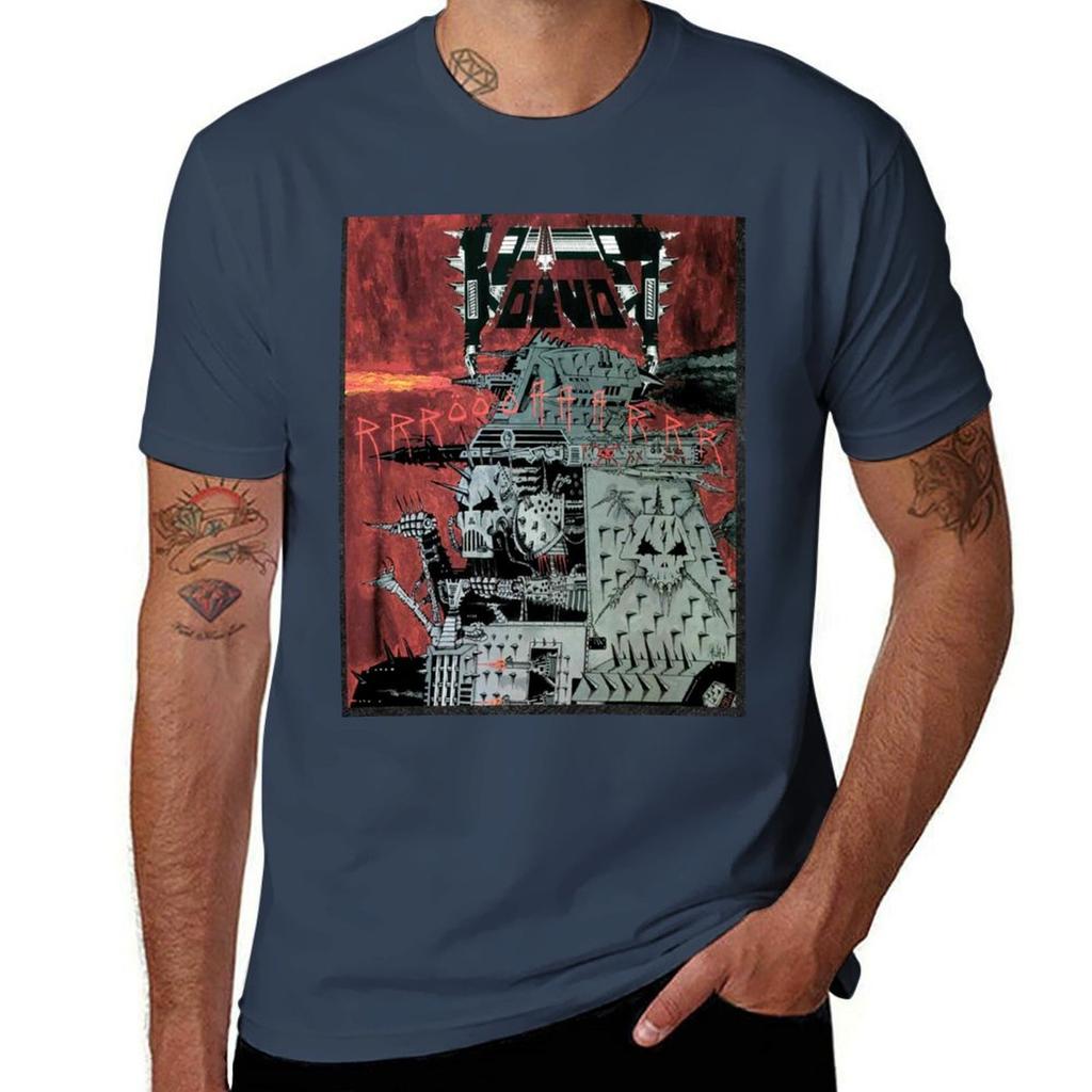 Rrroooaaarrr Voivod Maglietta Casual All-Match a Maniche Corte