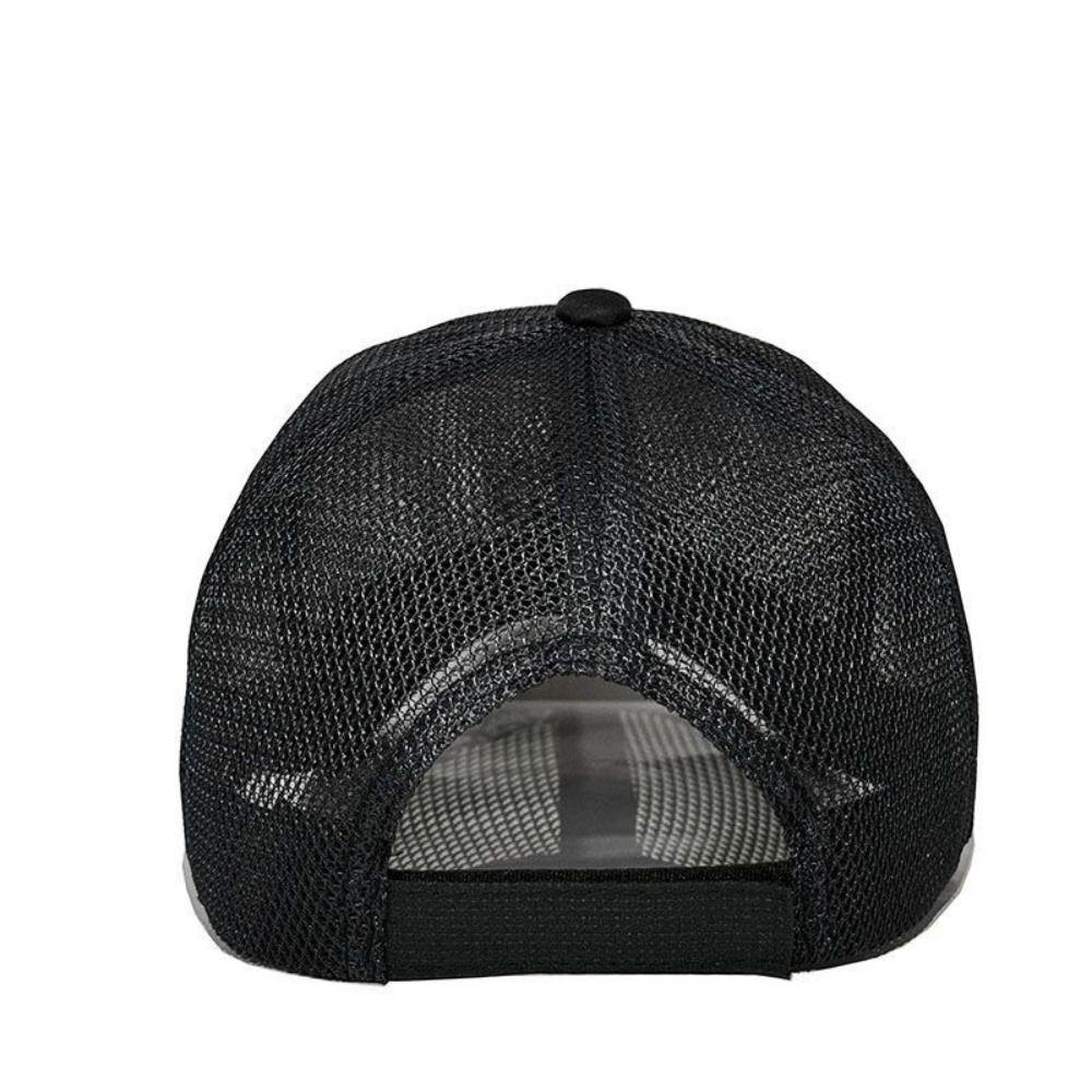 Adjustable Golf Mesh Hat Breathable Cozy Tide Hat Lightweight Mesh Baseball Cap Fishing