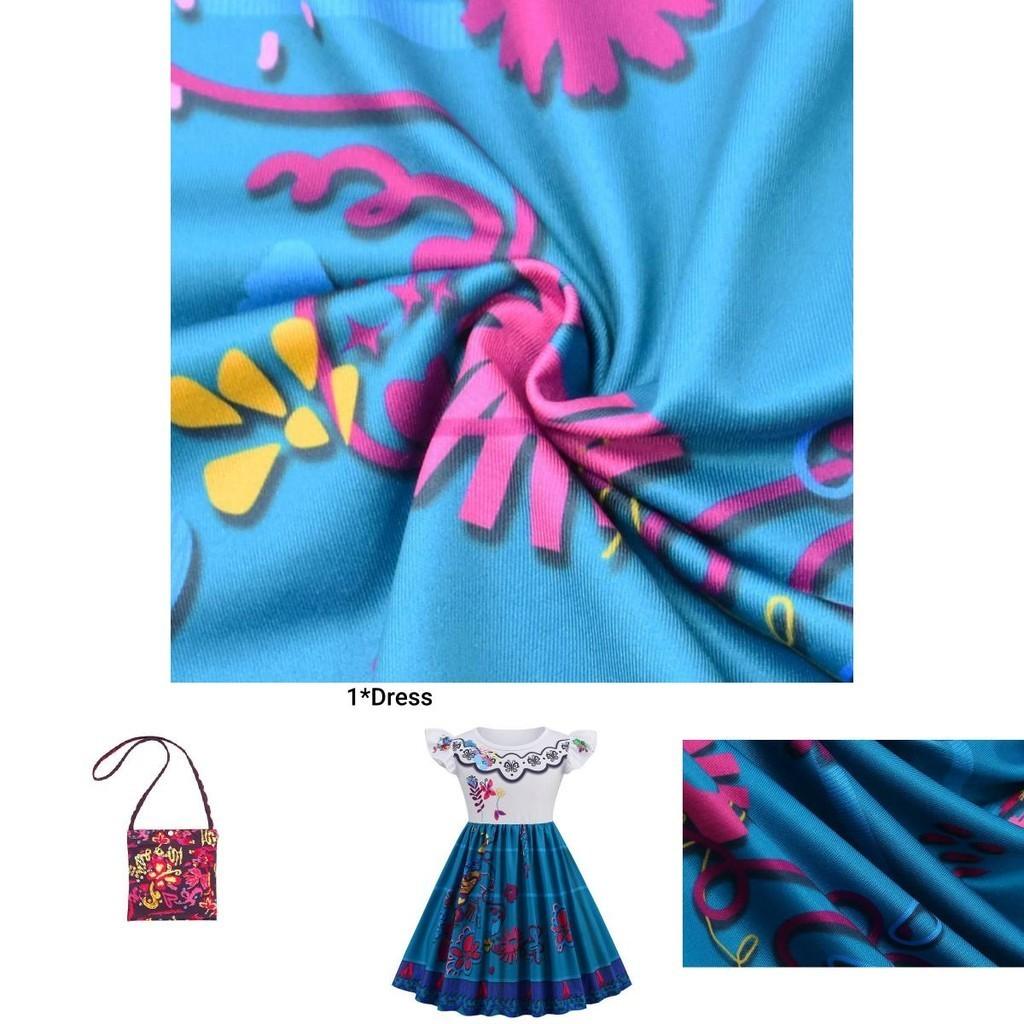 Mirabel Disney Princess Costume For Girls 100-150cm/39.37-59.05in