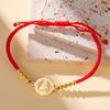 Dawapara Saint Dymphna Bracelet Religious Patron Amulet Mental Health Catholic Gift Stainless Steel Jewelry