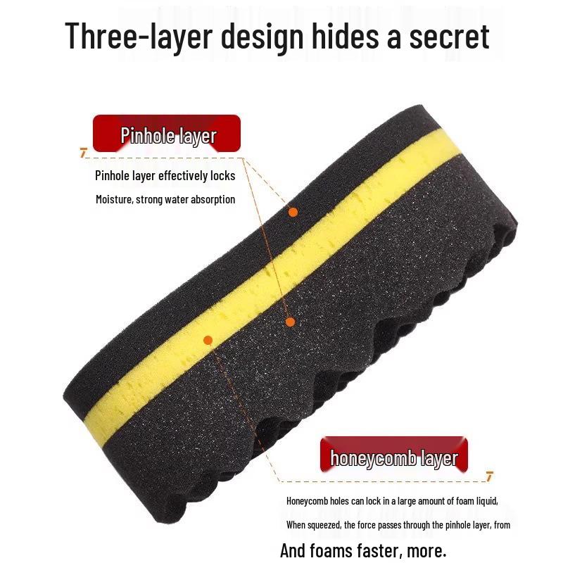 

Специальный выпуск для новичков: Губка для мойки автомобиля из пеноматериала высокой плотности с сотовой структурой