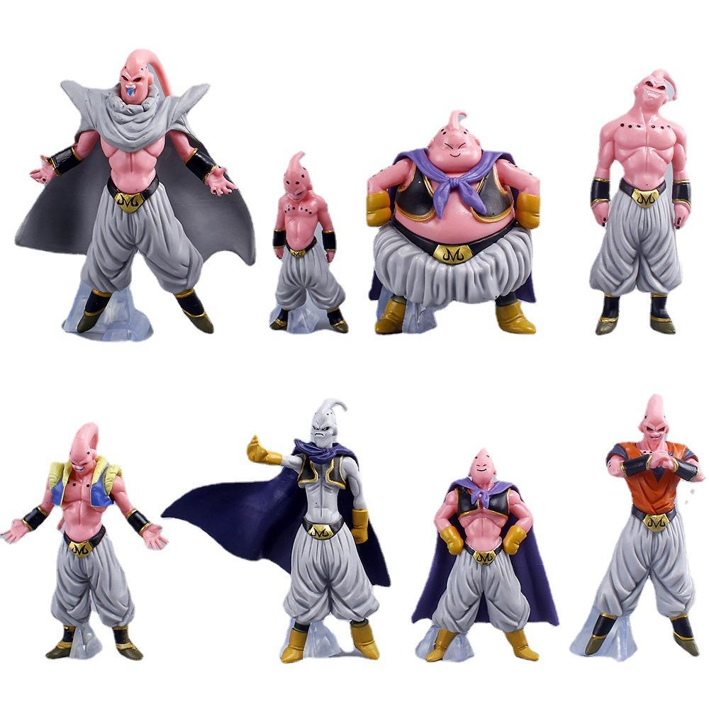 Dragon Ball Z Anime Figure All Forms Majin Buu GK Muscle Fat Buu Statue  Boy Gift Collection
