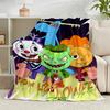 1PC Happy Tree Friends Anniversary Flannel Blanket Gift, Suitable for Both Men And Women, Soft Ideal for Beds And Sofa, Birthday Or Christmas Gift