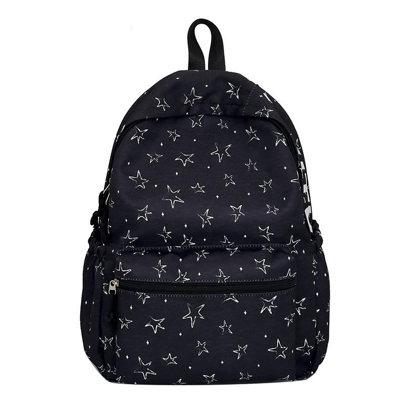 Zaino1011 estate alto valore stella grande capacità zaino donna zaino leggero studenti scuola media zaino
