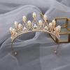 Children's Pearl Princess Crown - Elegant Birthday & Stage Dress Accessory