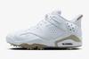 DV1376-100 Nike Air Jordan 6 Low Golf White Khaki