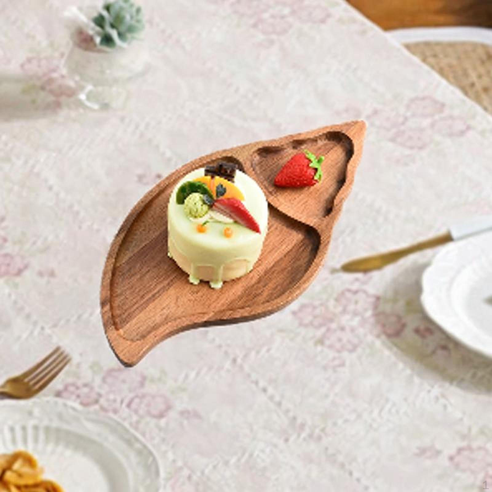 

Поднос для сервировки из дерева, блюдо для закусок в форме улиток, гладкая поверхность, столовая посуда, блюдо для еды Small