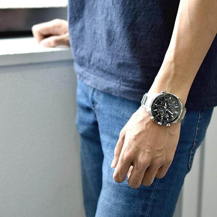 Casio Pánské hodinky EDIFICE 48,1 mm Černé EQB-501XDB-1AJF
