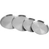 Dioche Electric Stove Covers, 4Pcs/Set Gas Stove Protectors, Stainless Steel Kitchen Stove Top Covers Cooker for Kitchen/Cooking, Wholesale Business