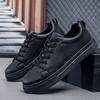 Fashion Fashion Men's Sneakers High Quality Leather Casual Shoes Luxury Tennis Shoes for Men Lace Up Skateboard Shoes Zapatillas Hombre