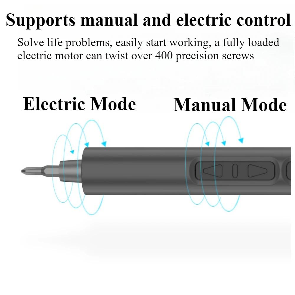 28 in 1 Präzisions-Elektroschraubendreher-Set mit 24 magnetischen Bits, 2-Gang-Einstellung, Mini-Elektrowerkzeug, Mini-Bohrmaschine, Elektrowerkzeuge