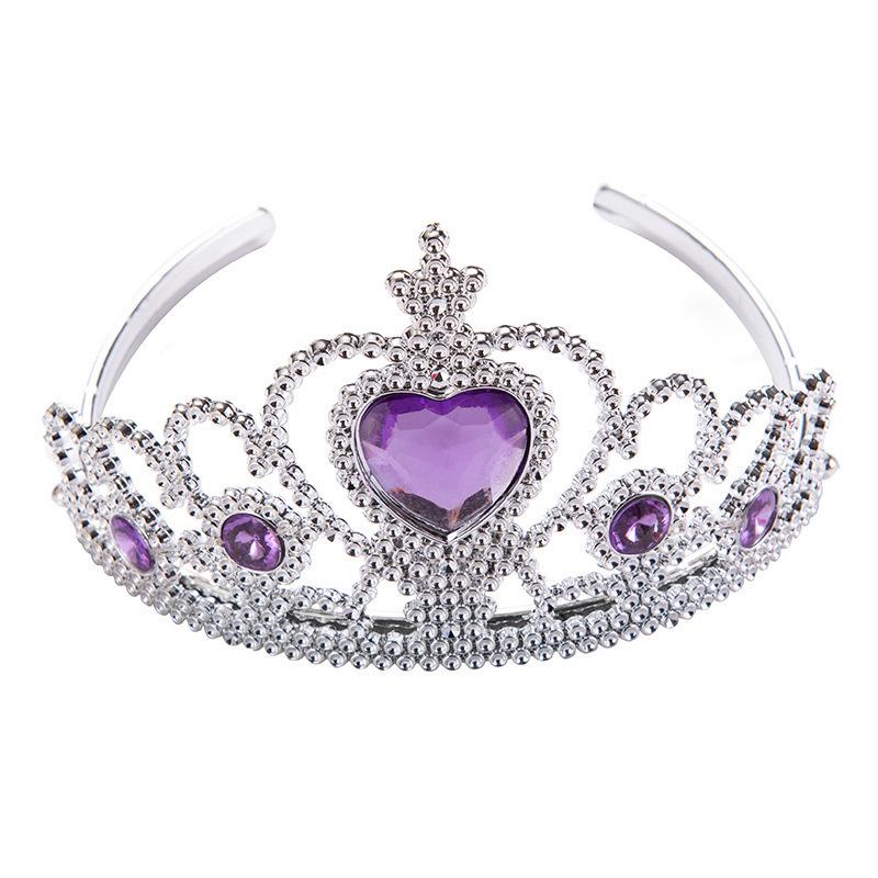 Korean Style Crown Headband for Little Girls - Princess Dress-up Hair Accessories