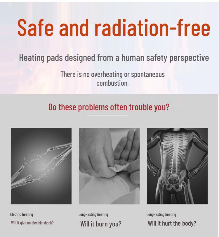 Inteligentna elektryczna kamizelka grzewcza USB z 16 strefami – bezrękawnik z dekoltem w serek dla stałego ciepła zimą