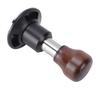 58.5mm Coffee Tamper Constant Pressure Spring Loaded Coffee Press Tamper Stainless Steel with Walnut Handle Threaded