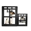 Home Lockable Cat Screen Door Pet Dog Screen Door Plastic Pet Door for Mosquito Proof Screen Window Security Flap Gate Dog Fence