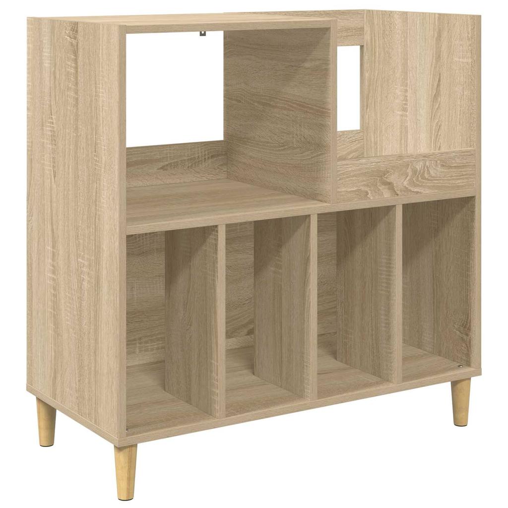 Record Player Stand Sonoma Oak 82 X 39.5 X 82.5 Cm