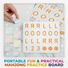 Portable Fun And Practical Mahjong Practice Board Single Tile Mahjong Practice Board